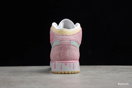 DD1666-100  DRIP JORDAN AIR PAINT MID 1 (GS) 0902